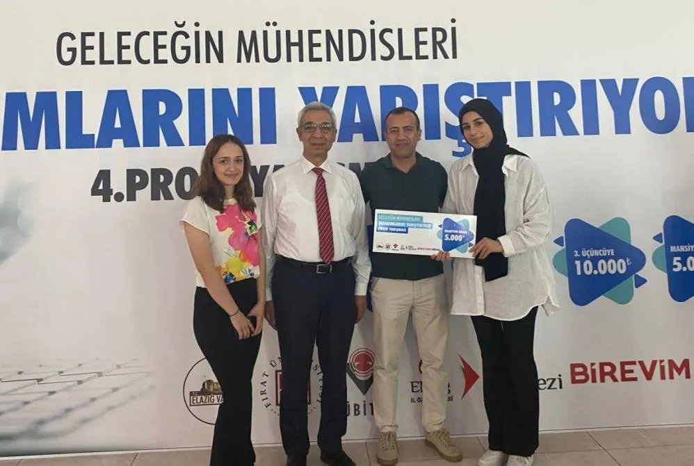 Geleceğin Mühendisleri yarışmasında ödül aldılar