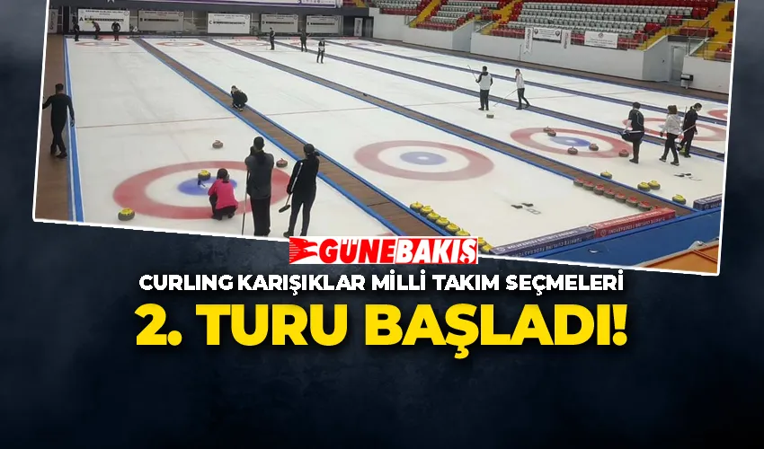 Curling Karışıklar Milli Takım Seçmeleri 2. Turu Başladı