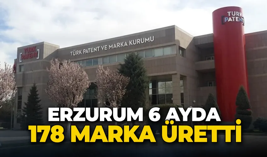 Erzurum 6 ayda 178 marka üretti