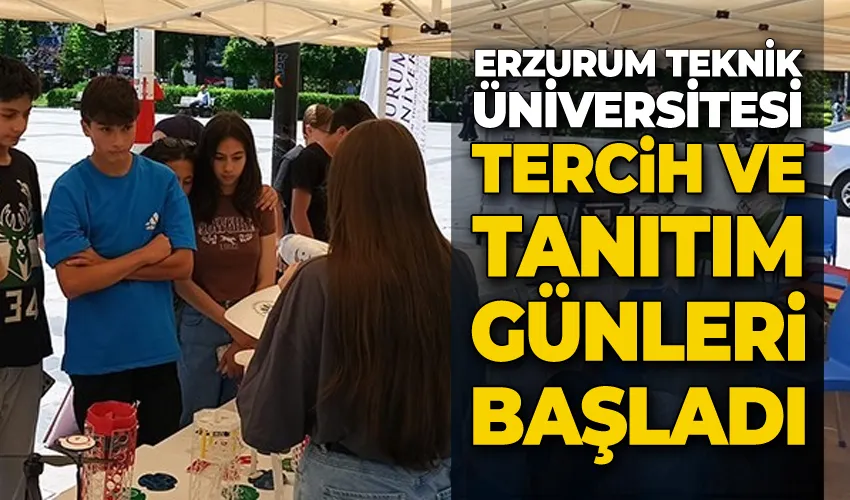 ETÜ tercih ve tanıtım günleri başladı