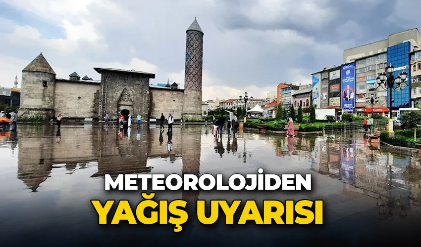 Meteorolojiden yağış uyarısı