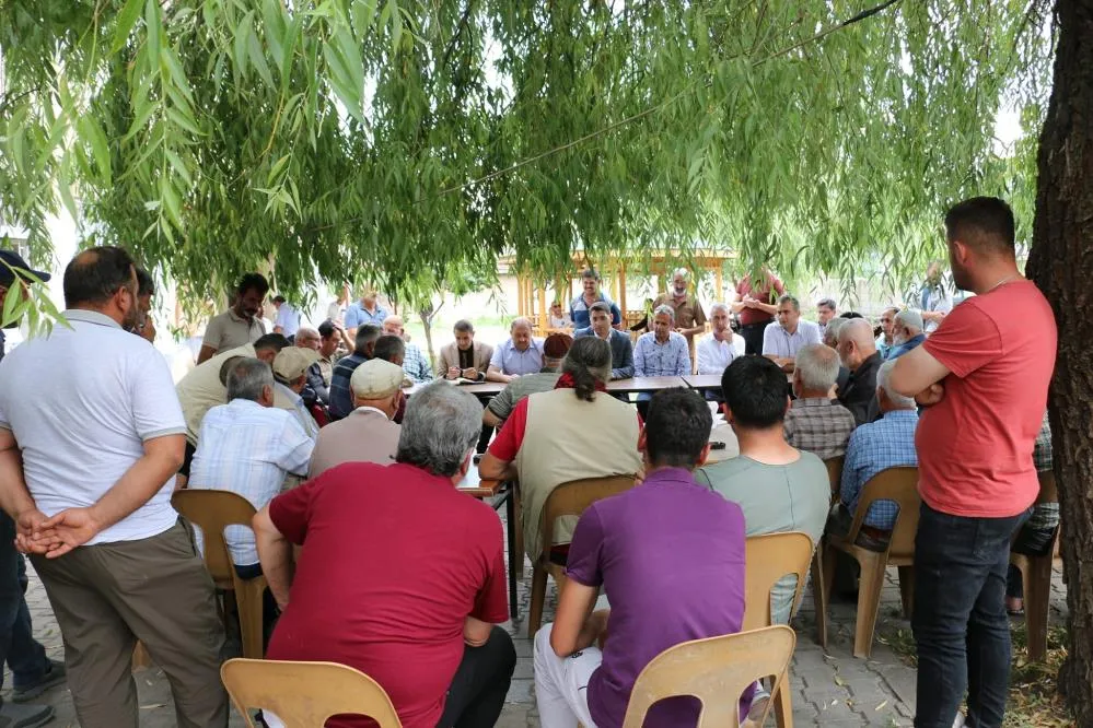 Uluköy çiftçisine bilgilendirme toplantısı