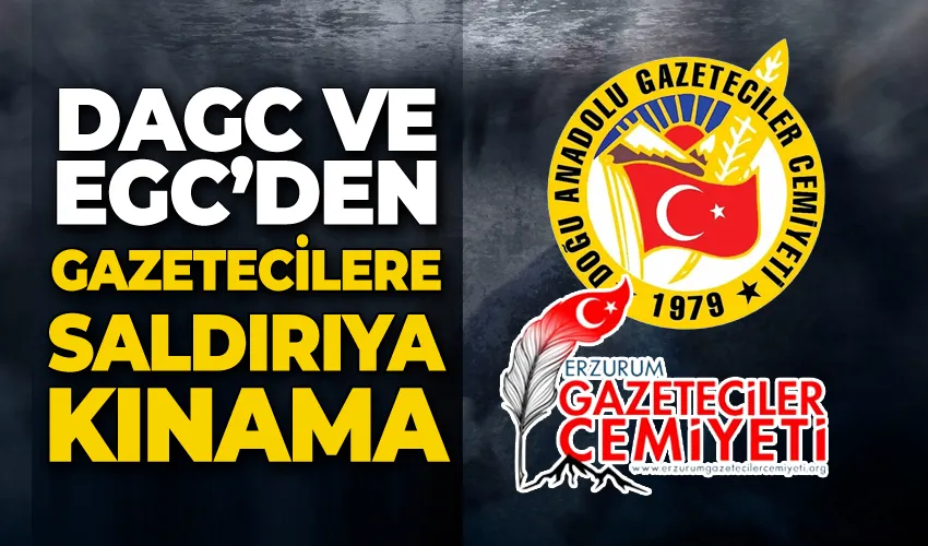 DAGC ve EGC’den gazetecilere saldırıya kınama