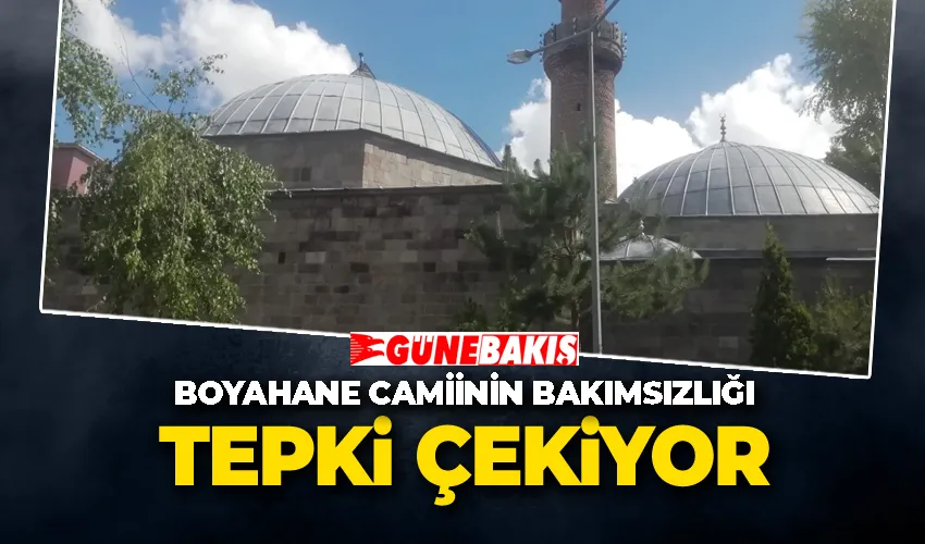 BOYAHANE CAMİİNİN BAKIMSIZLIĞI TEPKİ ÇEKİYOR