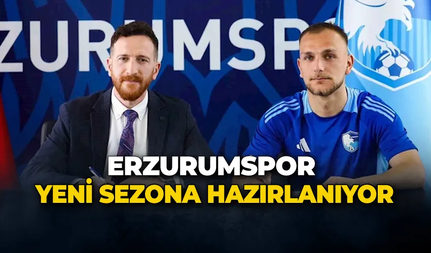 Erzurumspor yeni sezona hazırlanıyor