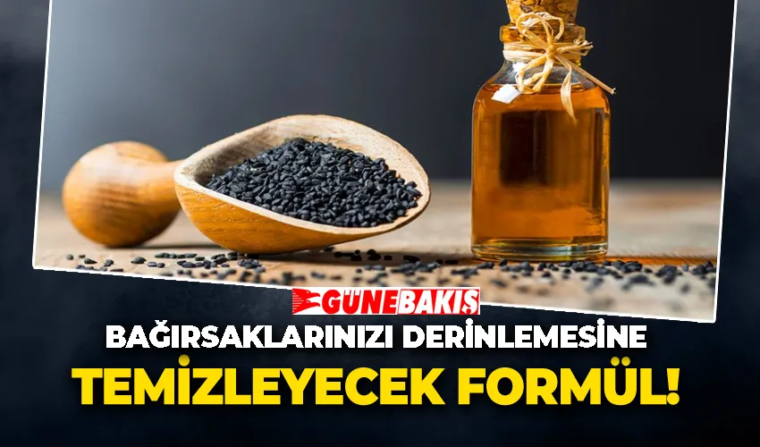 Bağırsaklarınızı derinlemesine temizleyecek formül! 