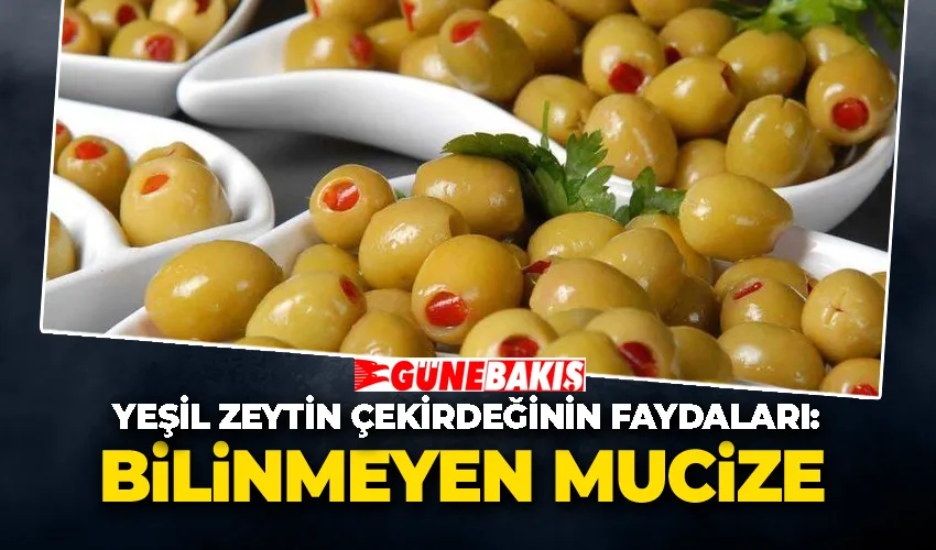 Yeşil Zeytin Çekirdeğinin Faydaları: Bilinmeyen Mucize