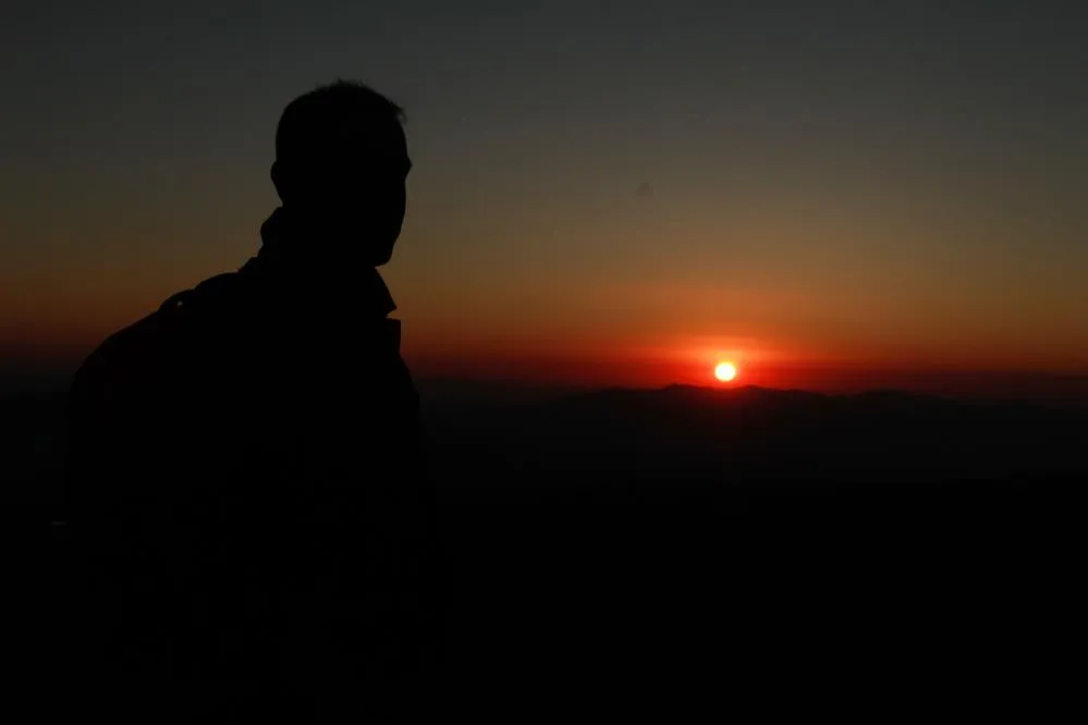 Güneşin doğuşu Kale tepesinden izlendi