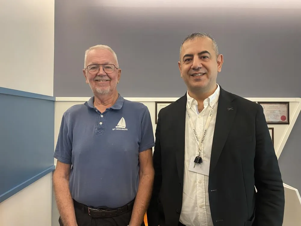 Dev mide fıtığından İstanbul