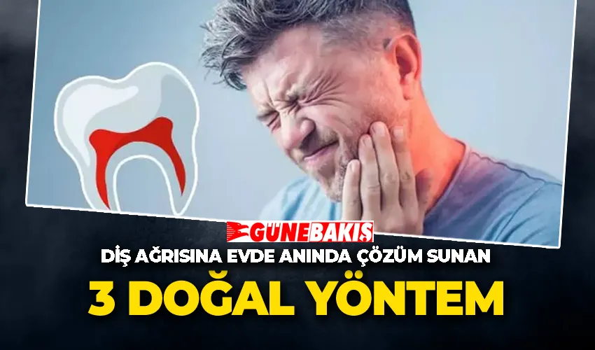 Diş Ağrısına Evde Anında Çözüm Sunan 3 Doğal Yöntem
