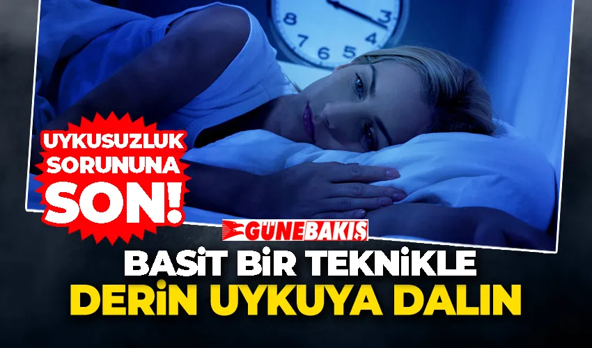 Uykusuzluk Sorununa Son! Basit Bir Teknikle Derin Uykuya Dalın