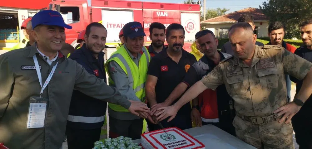 Van’da LPG yangınlarına müdahale tatbikatı