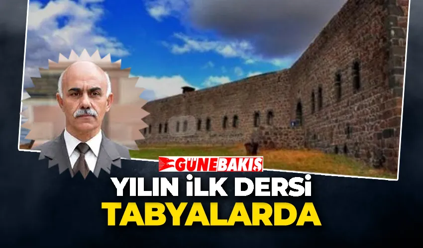 Yılın İlk Dersi Tabyalarda 