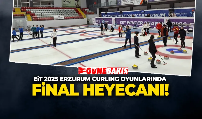 EİT 2025 Erzurum Curling Oyunlarında Final Heyecanı