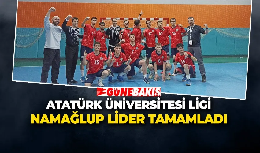 Atatürk Üniversitesi Ligi Namağlup Lider Tamamladı