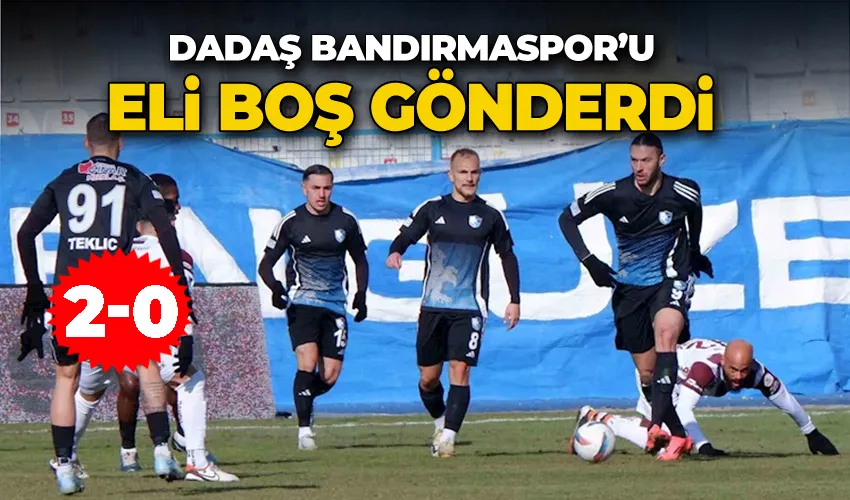 Trendyol 1. Lig: Erzurumspor FK: 2 - Bandırmaspor: 0