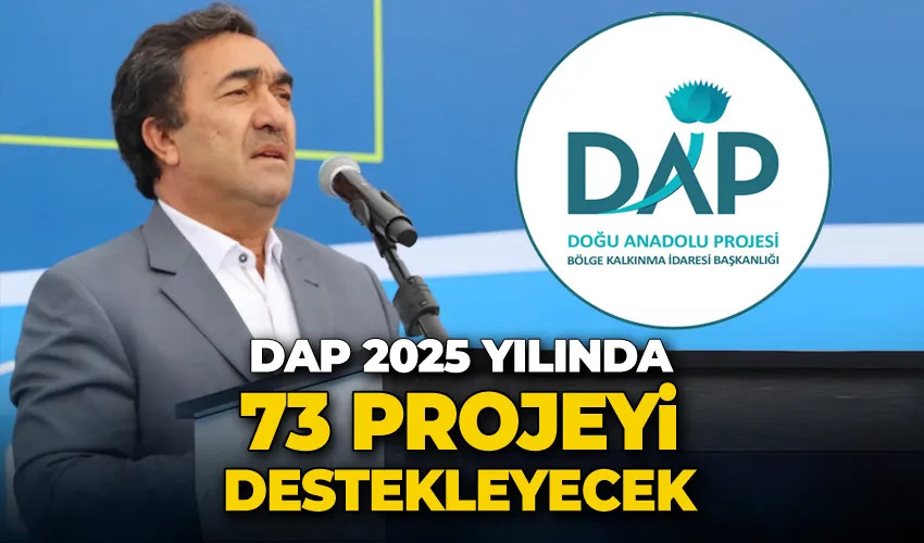 DAP, 2025 yılında 73 projeyi destekleyecek