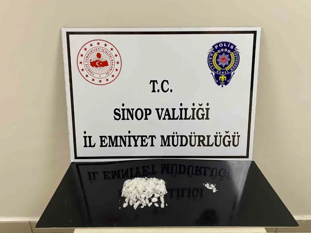 Sinop’ta uyuşturucu operasyonu