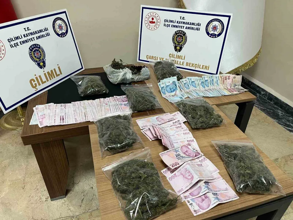 550 gram esrar ele geçirildi