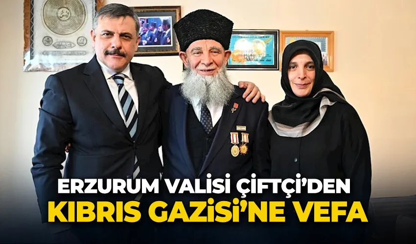 Kıbrıs Gazisi’ne vefa