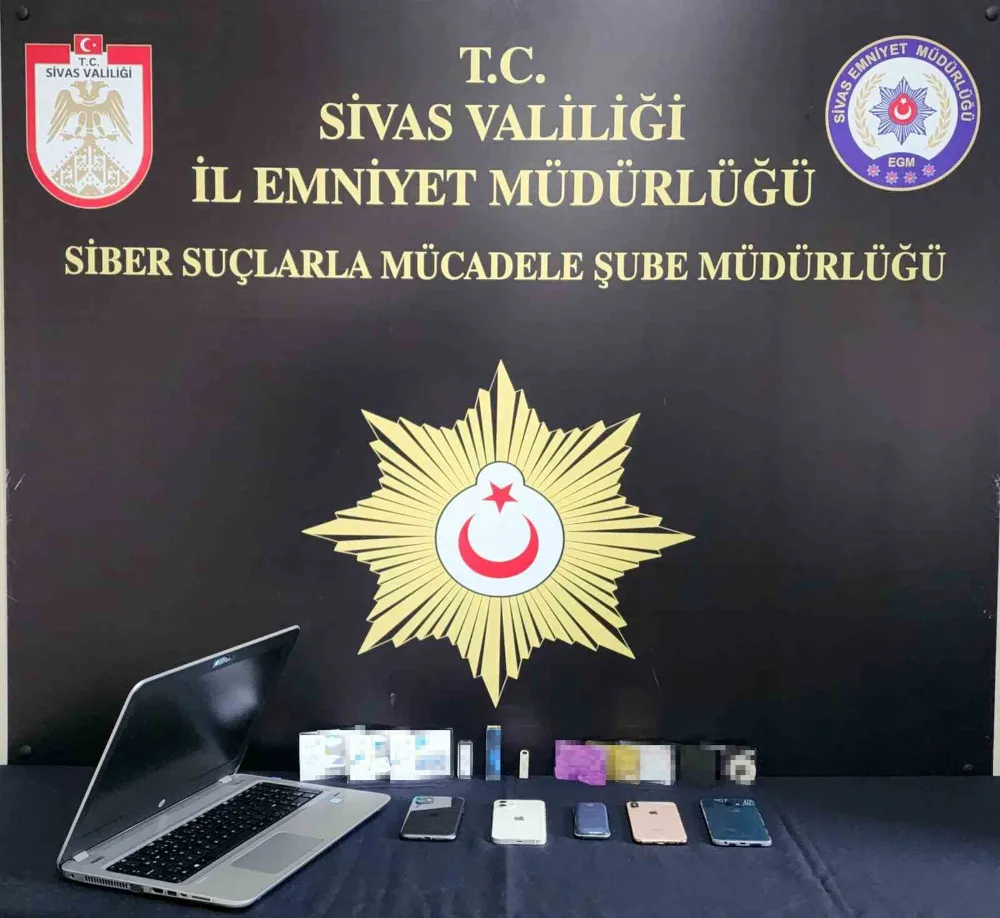 Sivas merkezli 4 ilde dolandırıcılık operasyonu