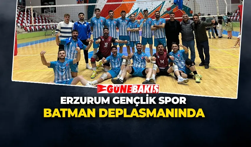 Erzurum Gençlik Spor Batman Deplasmanında