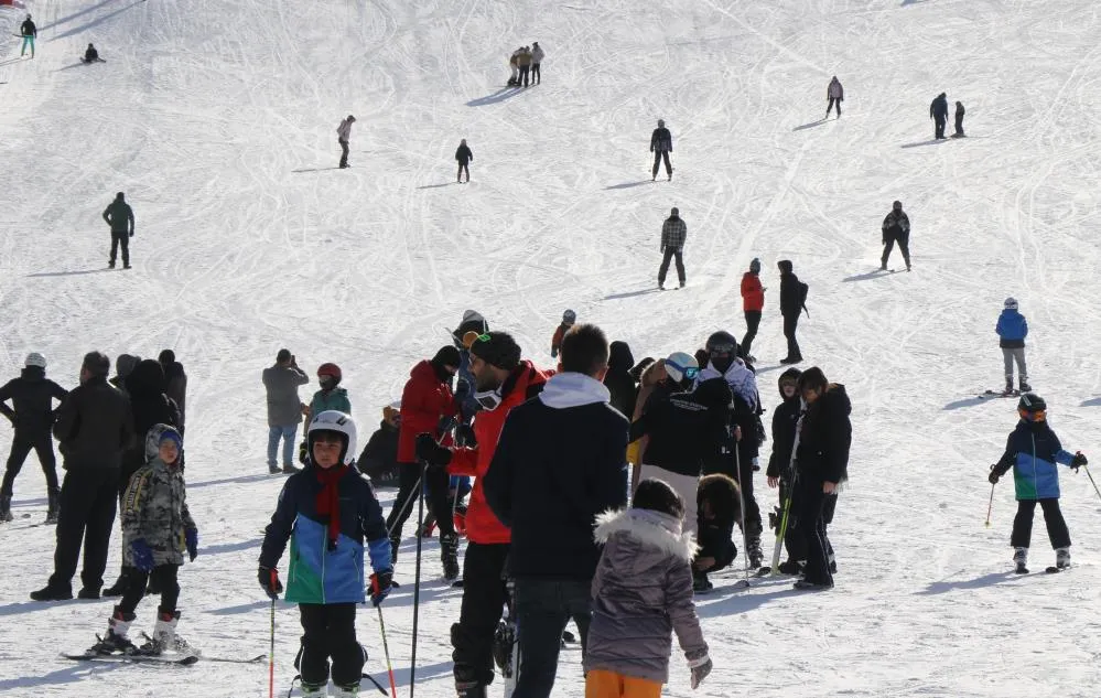 Ergan Dağı Kayak Merkezi ilgi odağı haline geldi