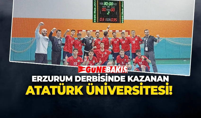 Erzurum Derbisinde Kazanan Atatürk Üniversitesi!