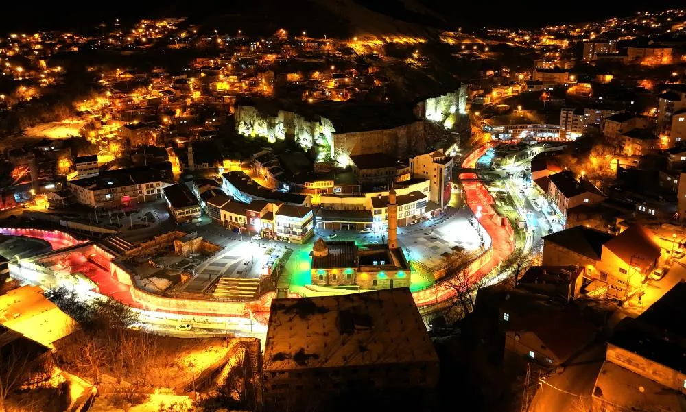 Bitlis’in ışıl ışıl görüntüsü büyülüyor