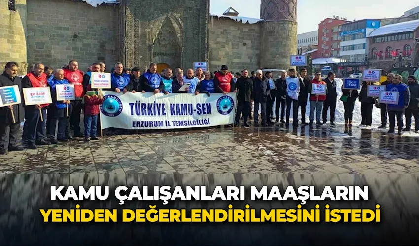 Kamu çalışanları maaşların yeniden değerlendirilmesini istedi