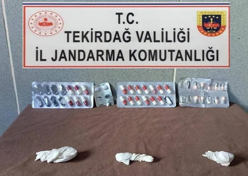 Tekirdağ’da uyuşturucu operasyonları