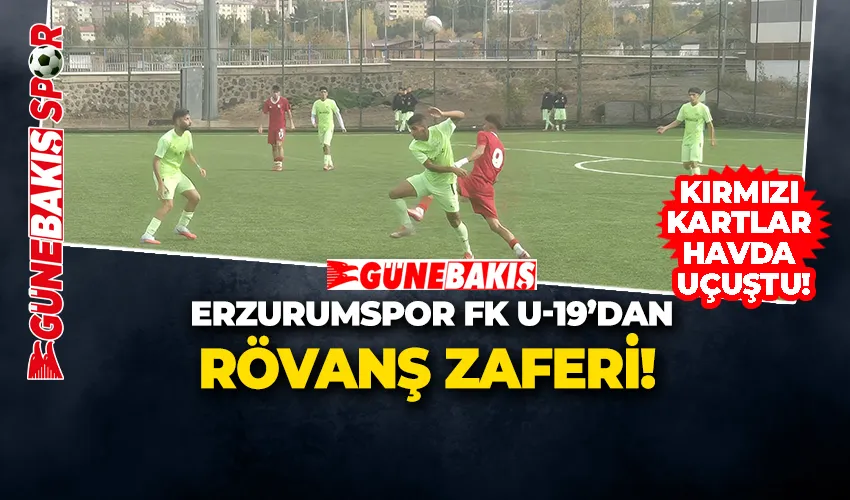Erzurumspor FK U-19’dan Rövanş Zaferi!