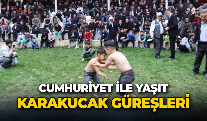 Cumhuriyet ile yaşıt karakucak güreşleri