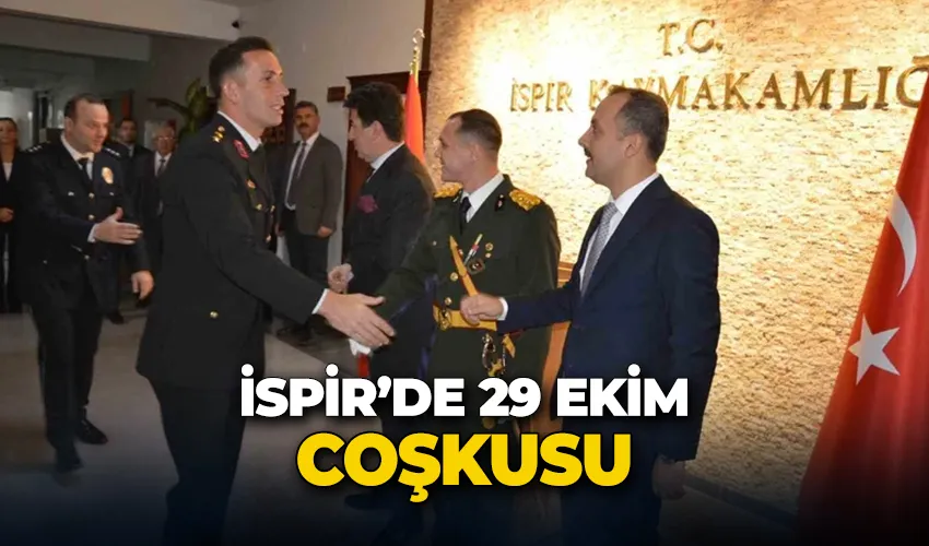 İspir’de 29 Ekim Coşkusu