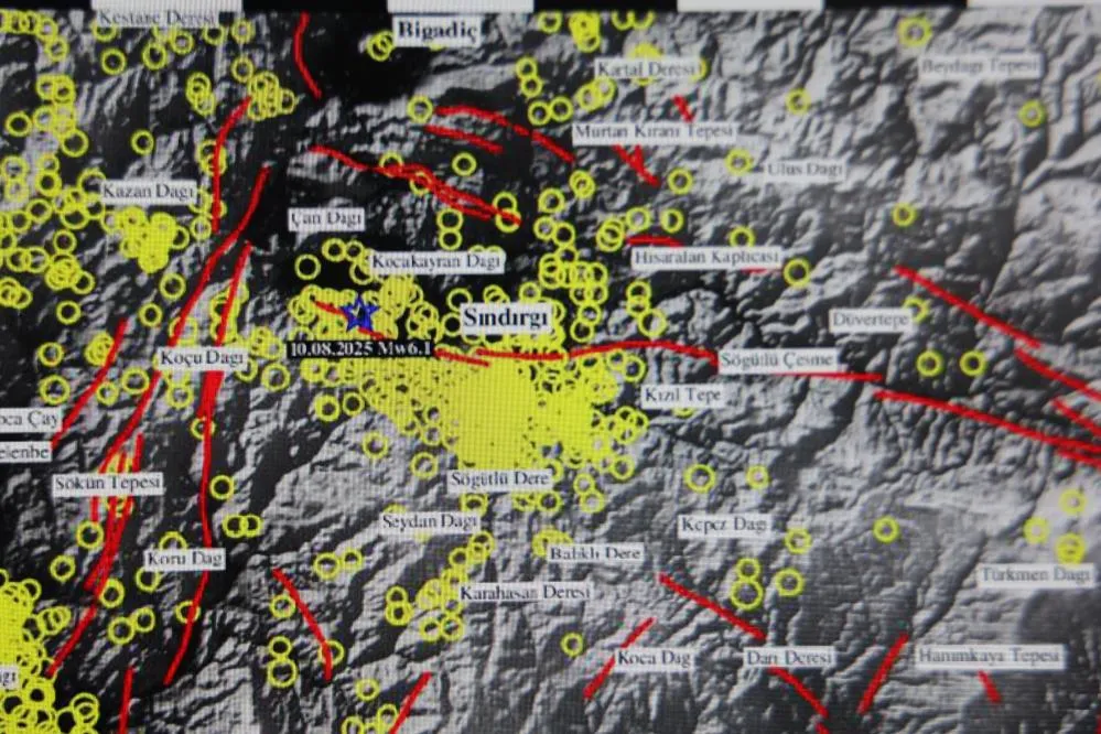 Sındırgı’da 14 binin üzerinde deprem yaşandı