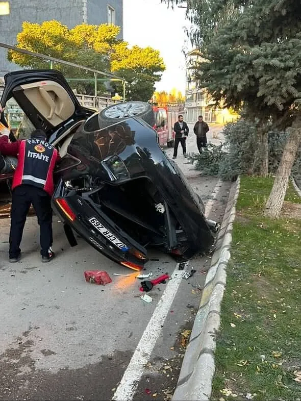 Patnos’ta hız kazaya neden oldu