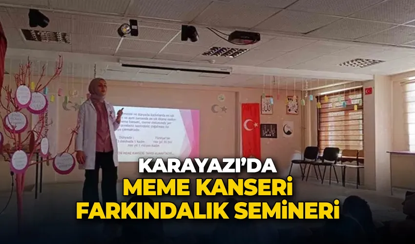 Karayazı’da meme kanseri farkındalık semineri