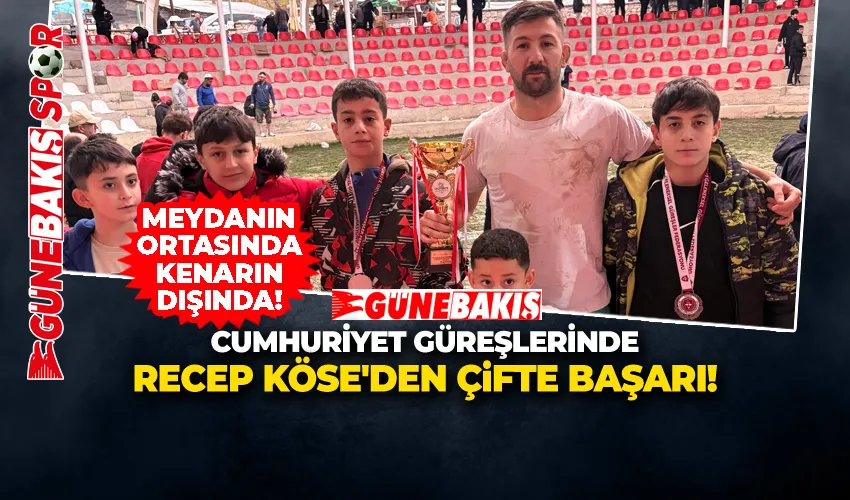 CUMHURİYET GÜREŞLERİNDE RECEP KÖSE