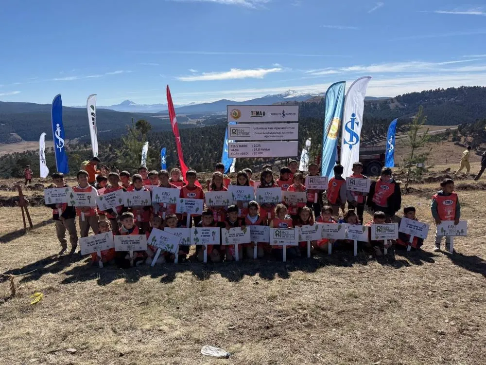 81 İlde 81 Orman projesi Kars ile devam ediyor