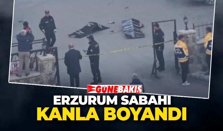 Erzurum Sabahı Kanla Boyandı: Cinayet ve İntihar Şoku!