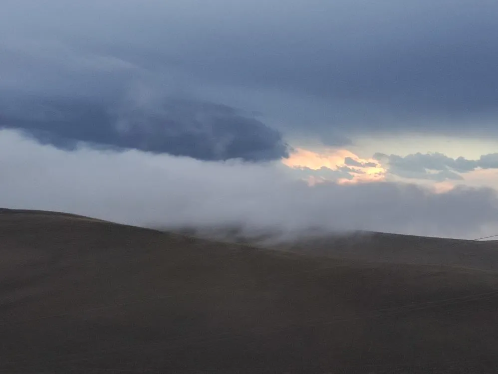 Yüksek kesimlere sis çöktü