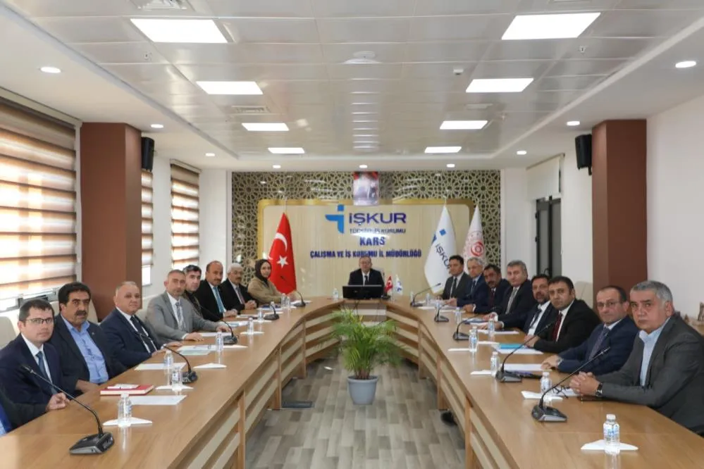 Kars’ta İl İstihdam ve Mesleki Eğitim Kurulu toplantısı yapıldı