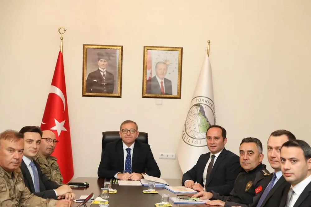 Kars’ta İl Güvenlik ve Asayiş toplantısı