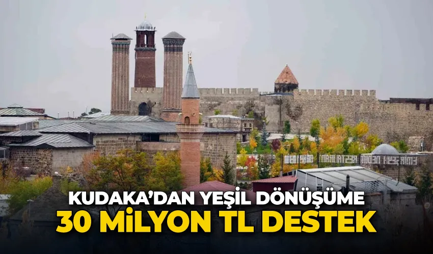 KUDAKA’dan yeşil dönüşüme 30 milyon TL destek