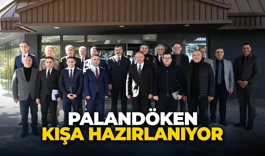 Palandöken kışa hazırlanıyor