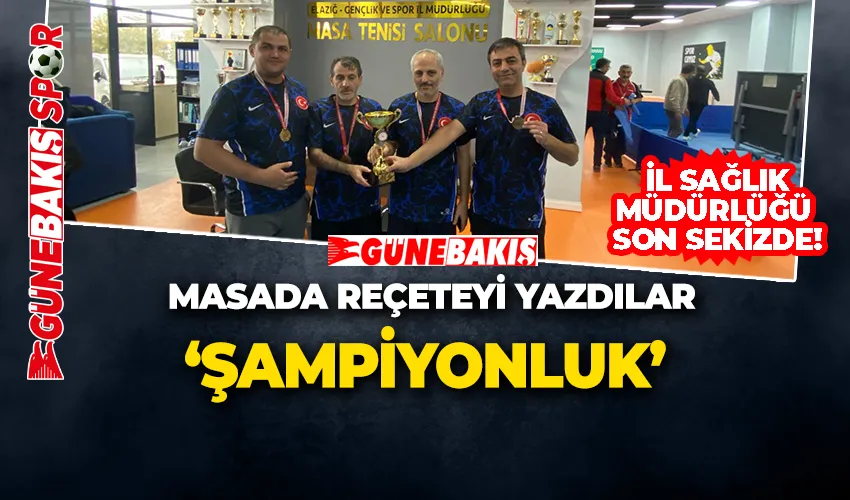 Masada Reçeteyi Yazdılar şampiyonluk!