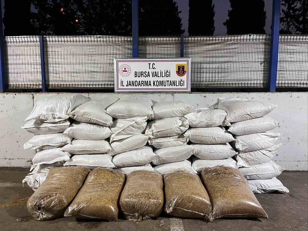 Jandarmadan kaçak sigara operasyonu