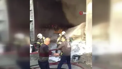 6 kişinin öldüğü yangınının ilk anlarına ait görüntüler ortaya çıktı