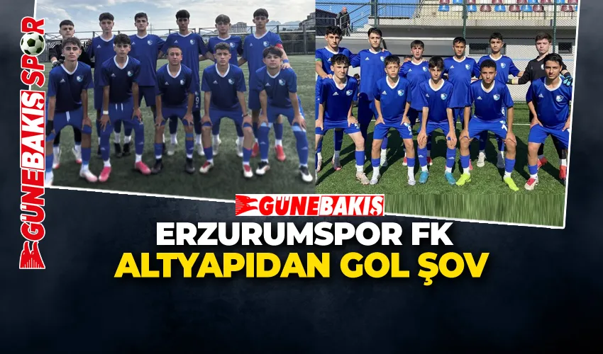 ERZURUMSPOR FK ALTYAPIDAN GOL ŞOV