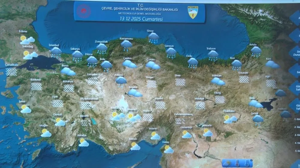 Hava sıcaklığı yurt genelinde mevsim normalleri civarında seyredecek